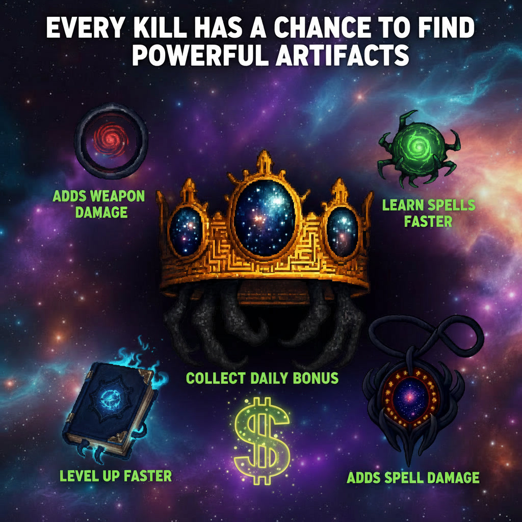 Cosmic Wizard Gameplay - Exploration